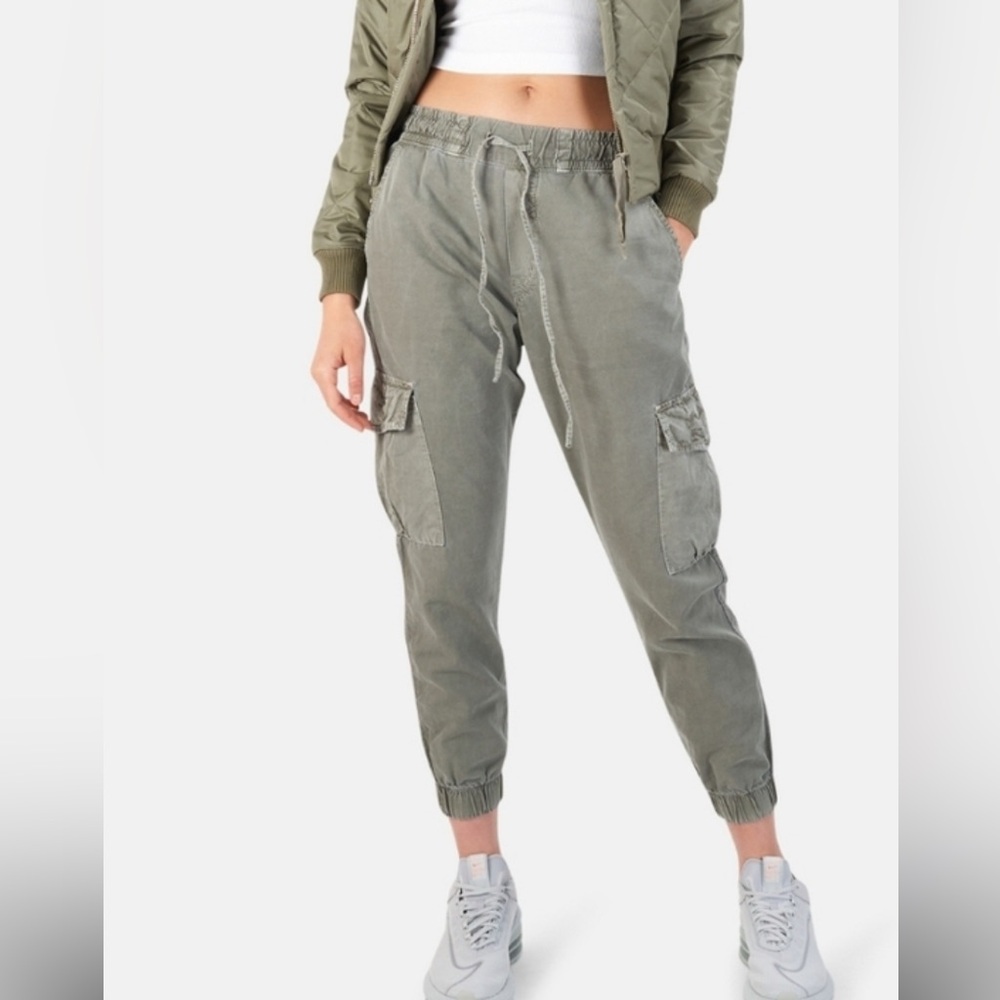 NSF Johnny Cargo Jogger XS (grey/army green)